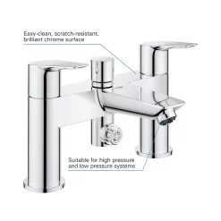 Grohe Start Edge Bath Shower Mixer -Ideal Standard Store 25236001 d1