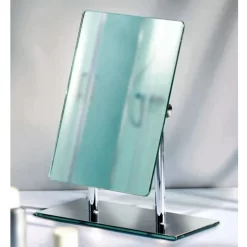 Wenko Pinerolo Standing Cosmetic Mirror - Chrome