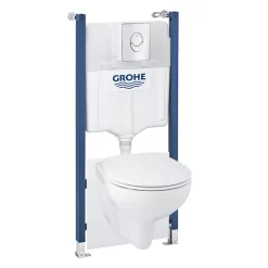 Grohe Solido Bau Ceramic Rimless 5-in-1 Pack