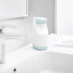 Joseph Joseph Slim Compact Soap Dispenser - White/Blue