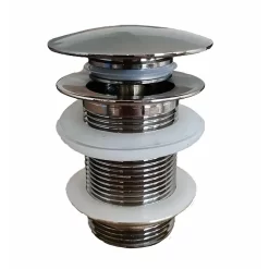 Arezzo Brushed Nickel 360mm Round Stainless Steel Counter Top Basin + Waste