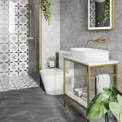 Arezzo Gloss White Oval Counter Top Basin (600 X 380mm)