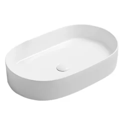 Arezzo Gloss White Oval Counter Top Basin (600 X 380mm) -Ideal Standard Store az7833gw l