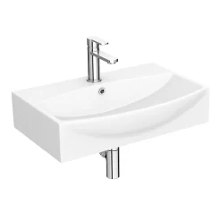 Arezzo 600 X 400 Modern Wall Mounted / Counter Top 1TH Basin -Ideal Standard Store az814d n d1