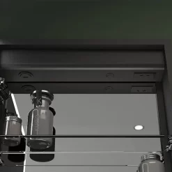 Arezzo 500 X 700mm Recessed LED Illuminated Bathroom Mirror Cabinet With Shaver Socket & Anti-Fog