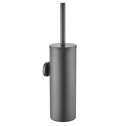 Arezzo Brushed Gunmetal Grey 4-Piece Bathroom Accessory Pack -Ideal Standard Store azbrhgm l2