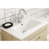Nuie 600mm Minimalist Ceramic Inset Basin