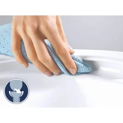 Grohe Essence Rimless Close Coupled Toilet With Soft Close Seat (Bottom Inlet) + FREE TOILET ROLL HOLDER -Ideal Standard Store bauccwc1 d1