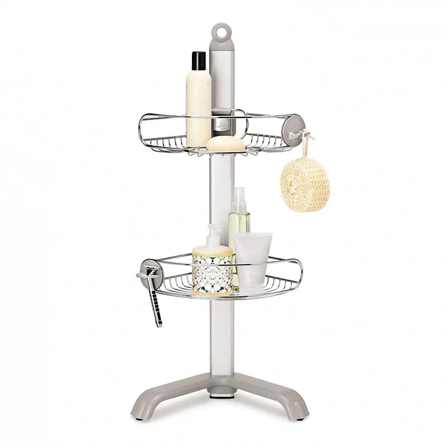 Simplehuman Freestanding Corner Shower Caddy 2 Simplehuman Freestanding Corner Shower Caddy - Image 2