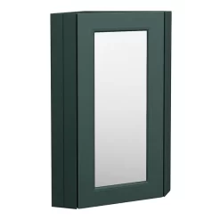 Chatsworth Corner Mirror Cabinet Green