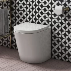 Nuie Solace Back To Wall Toilet + Soft Close Top-Fixing Seat