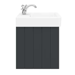 Chatsworth Traditional Graphite 560mm Wall Hung Vanity