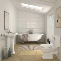Darwin Traditional Close Coupled Toilet + Soft Close Seat
