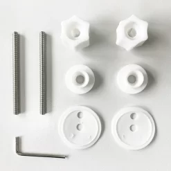 Toreno Wooden Toilet Seat Hinge Pack Chrome -Ideal Standard Store hincp1d1