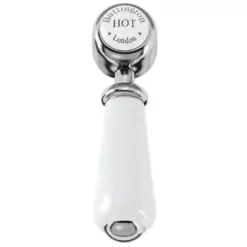 Burlington Kensington Regent - 3 Tap Hole Basin Mixer W/ Pop Up Waste