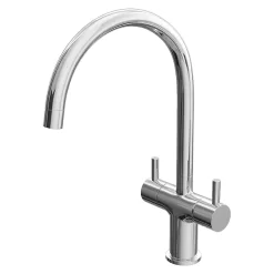 Cruze Dual Lever Kitchen Sink Mixer Chrome