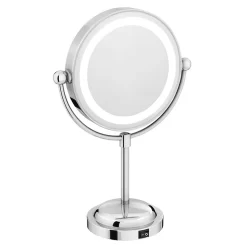 Arezzo LED Illuminated Free Standing Cosmetic Mirror