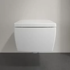 Villeroy & Boch Villeroy And Boch Memento 2.0 DirectFlush Rimless Wall Hung Toilet + Soft Close Seat