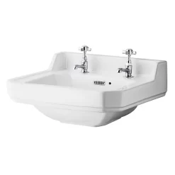 Carlton/Richmond 500mm Small 2 Tap Hole Basin