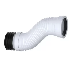Viva Long Slinky-Fit Flexible WC Pan Connector (300 - 700mm) -Ideal Standard Store pp0002 d1