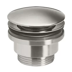 Crosswater MPRO Universal Basin Click Clack Waste - Brushed Stainless Steel Effect