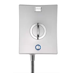 Aqualisa - Quartz Electric Shower - Chrome -Ideal Standard Store qze8501 d2