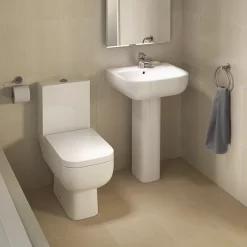 RAK Series 600 Close Coupled Modern Toilet With Soft Close Seat