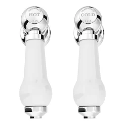 Chatsworth 1928 Traditional White Lever Bath Filler Tap -Ideal Standard Store trad018d d1