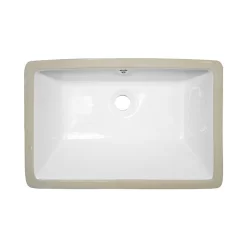 Fresco Rectangular Under Counter Basin 0TH - 530 X 345mm