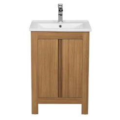 Valencia Naturale Oak Effect Vanity Unit - 550mm Wide -Ideal Standard Store vnat55oak d1