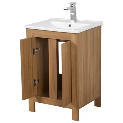 Valencia Naturale Oak Effect Vanity Unit - 550mm Wide -Ideal Standard Store vnat55oak d2