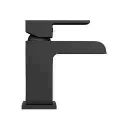 Monza Matt Black Waterfall Basin Tap -Ideal Standard Store wf001blk d4