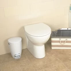 Croydex Lugano White Flexi-Fix Toilet Seat With Soft Close And Quick Release